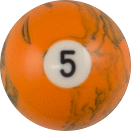 Black Marble Replacement Ball - #5